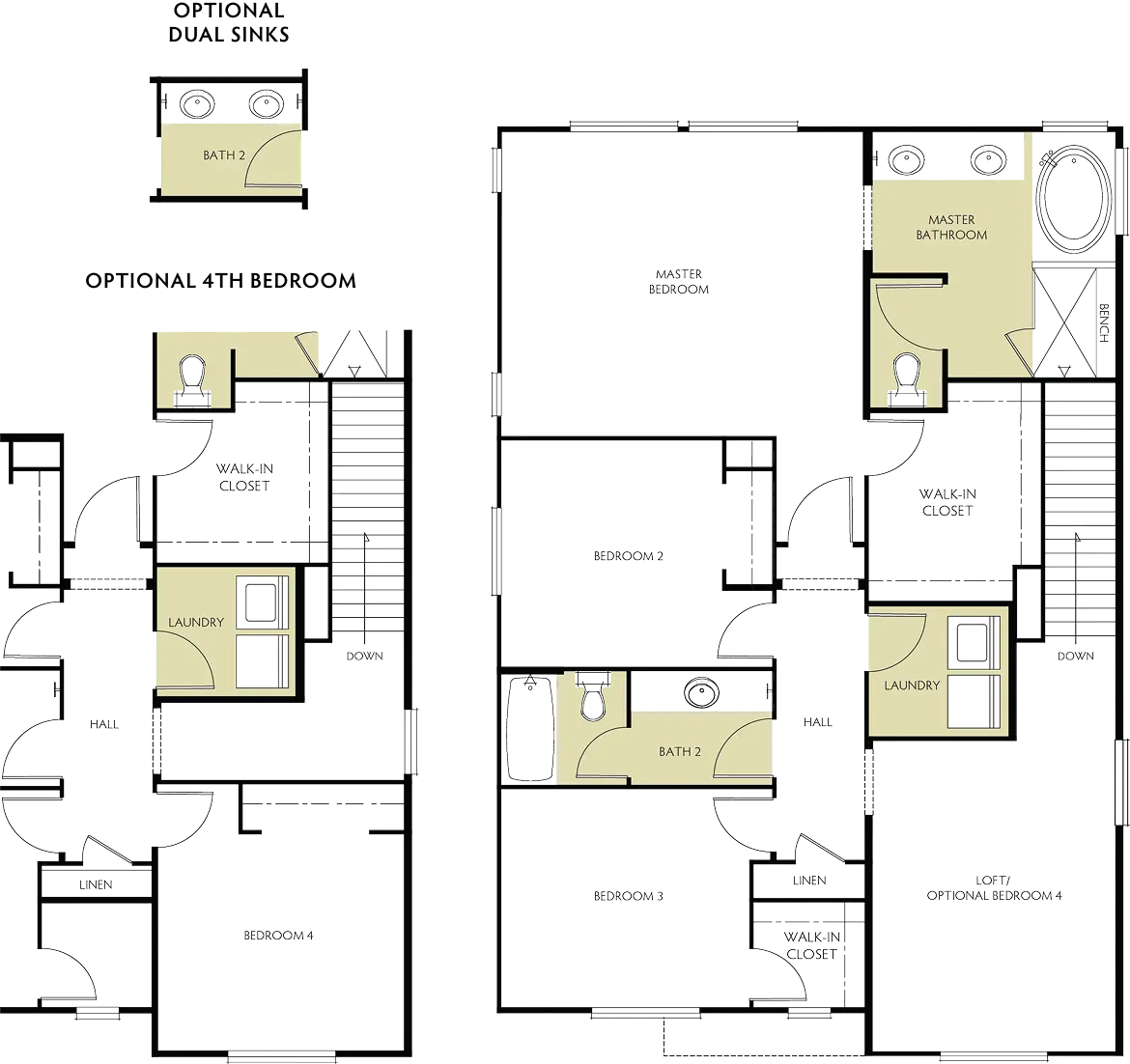Encore Second Floor Layout
