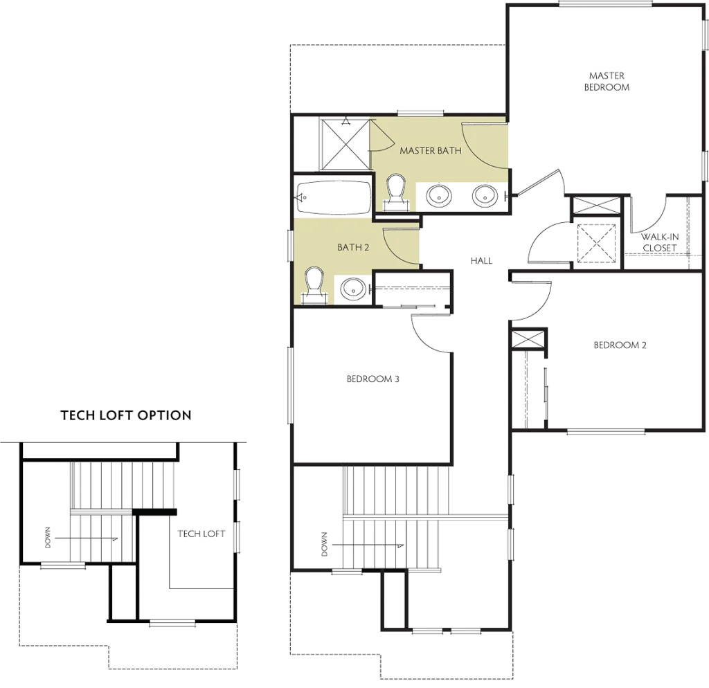 Lineage Second Floor Layout